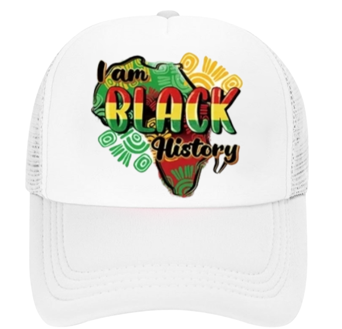 Black History Hat Trucker Hat Adjustable Snapback Hat Black History Pride Love