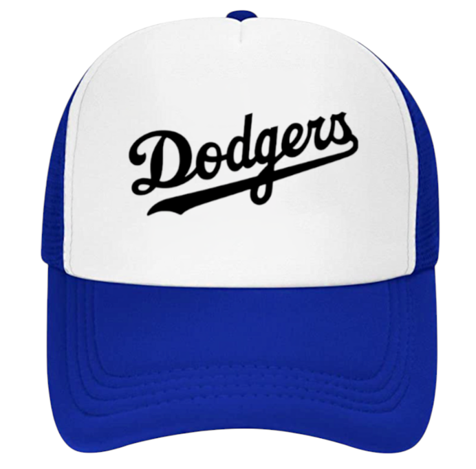 Dodgers Hat Adjustable Snapback Trucker Hat Dodgers Love Hearts Los Angeles Hat