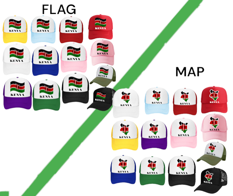 Map of Kenya Hat Trucker Hat Adjustable Snapback Kenyan Flag Hat Madaraka Day