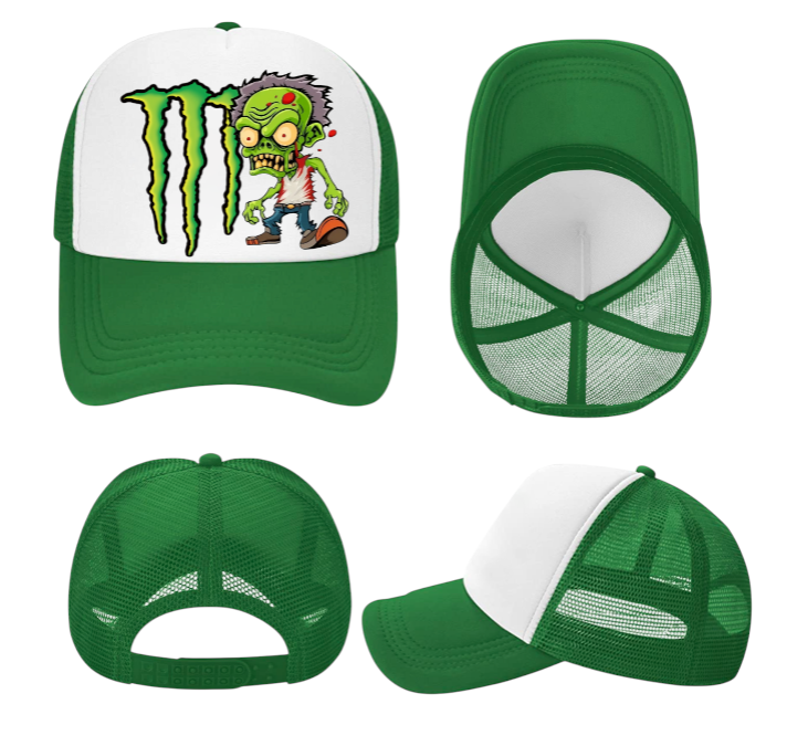 Monster Drink Hat Adjustable Snapback Trucker Hat Monster Energy Drink Hat Gift
