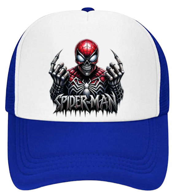 Spiderman Hat Adjustable Snapback Trucker Hat Spider Web Spiderman Superhero Hat