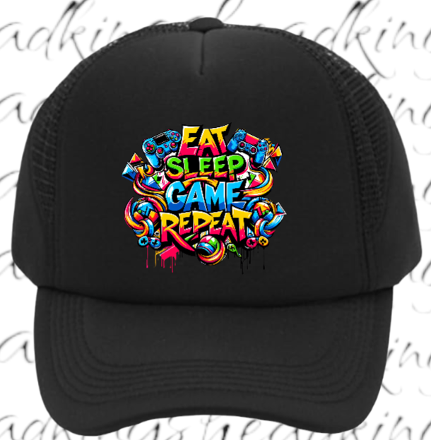Gaming Hat Adjustable Snapback Trucker Hat Squid Game Gaming Hat Gift for Gamer