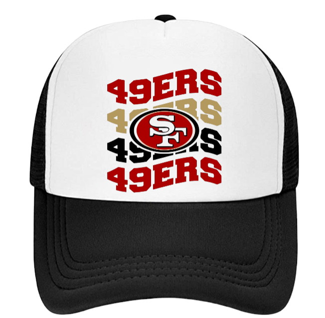 49 Football Hat Adjustable Snapback Trucker Hat Football Season Hat