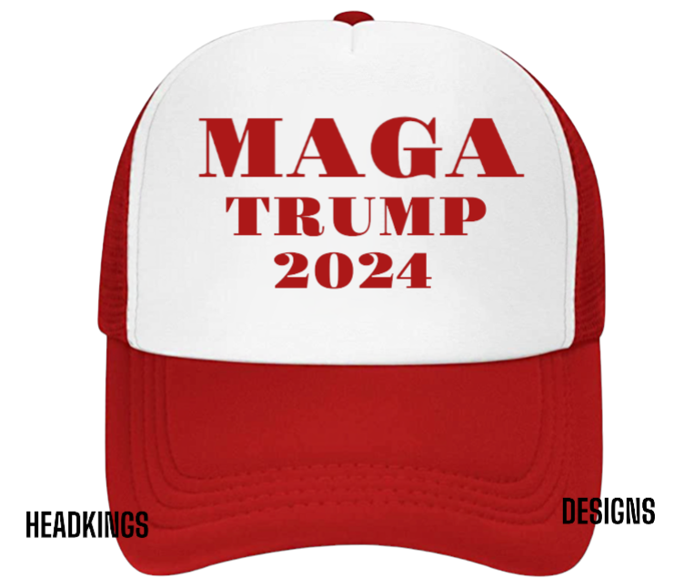 Trump Hat Trucker Hat Adjustable Snapback Make America Great Again 2024 MAGA