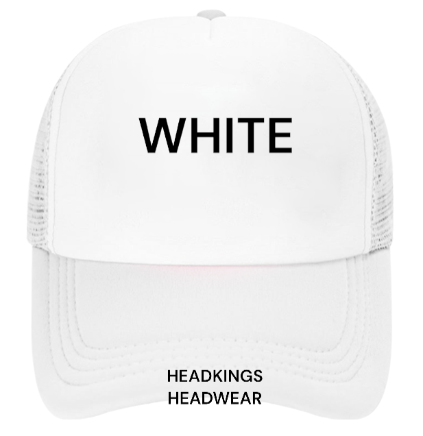Custom Trucker Hats 20 Letters Max on Blank Hats Send Message to Confirm NEW Hat
