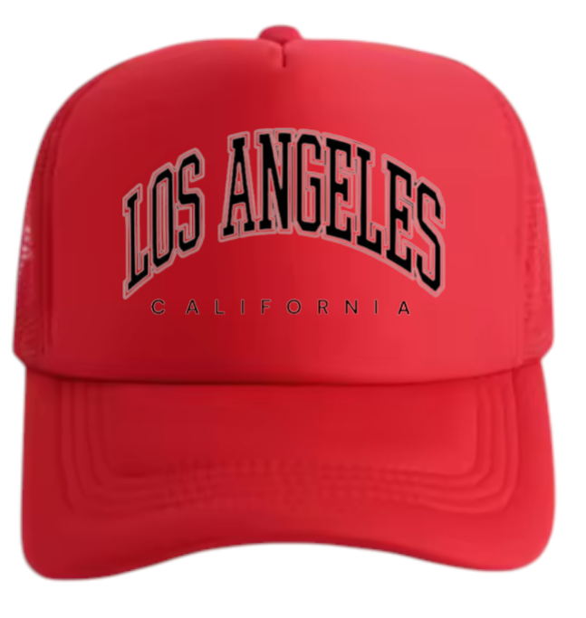 Los Angeles Hat Adjustable Snapback Trucker Hat Los Angles California Hat Gift