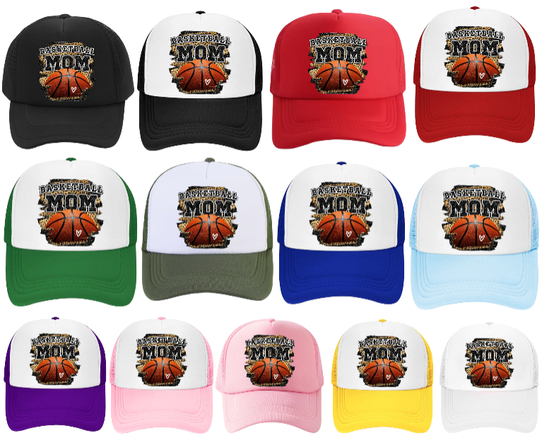 Basketball Hat Adjustable Snapback Trucker Hat Anime Cartoon Playing Basketball