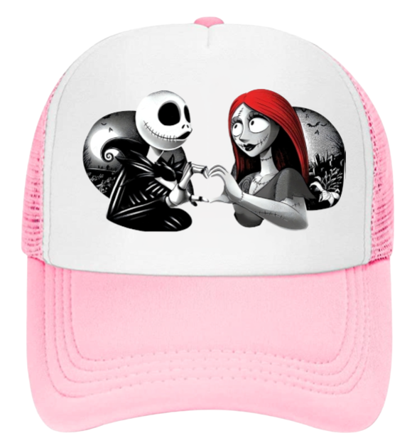 Christmas Hat Adjustable Trucker Hat Nightmare Before Christmas True Love Hat