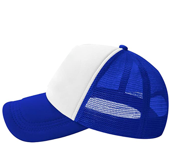 Disabled Person Hat Adjustable Trucker Hat Disability Placard Design Gift Blue