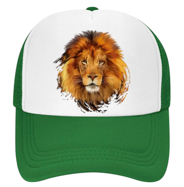 Lion Hat Adjustable Snapback Trucker Hat Lion King Hat King of Jungle Safari Hat