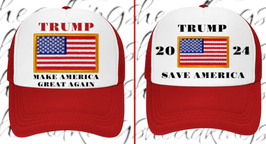 Trump Hat Trucker Hat Adjustable Snapback Make America Great Again 2024 MAGA