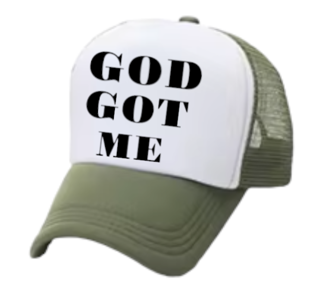 Faith Hat God Got Me Hat Trucker Hat Adjustable Snapback Hat Unisex Believe