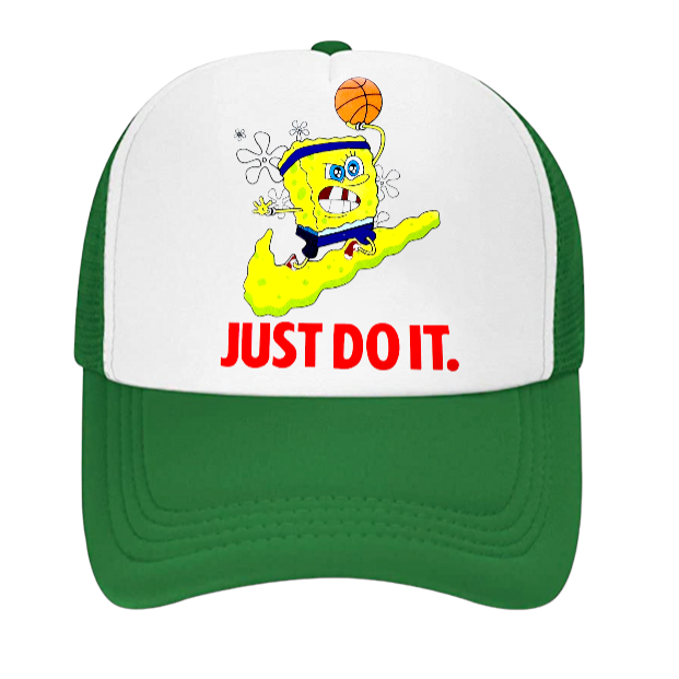 Basketball Hat Adjustable Snapback Trucker Hat Anime Cartoon Playing Basketball