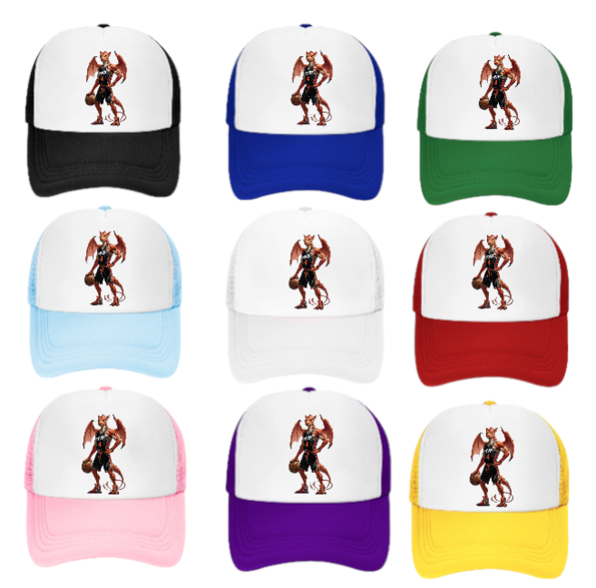 Basketball Dragon Hat Trucker Hat Adjustable Hat Unisex Hat Snapback MVP Hat