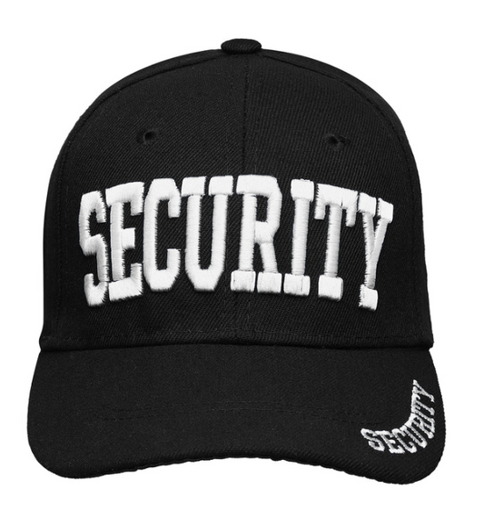 Security Hat Adjustable Security Hat Security Beanie Embroidery 3D Embroidery