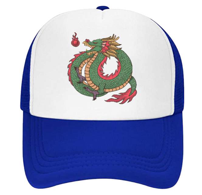 Dragon Hat Baseball Hat Trucker Hat Adjustable Snapback Hat Danger Fire Dragon