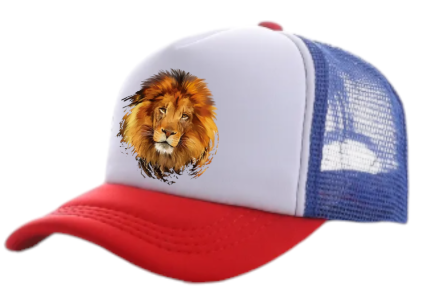 Lion Hat Adjustable Snapback Trucker Hat Lion King Hat King of Jungle Safari Hat