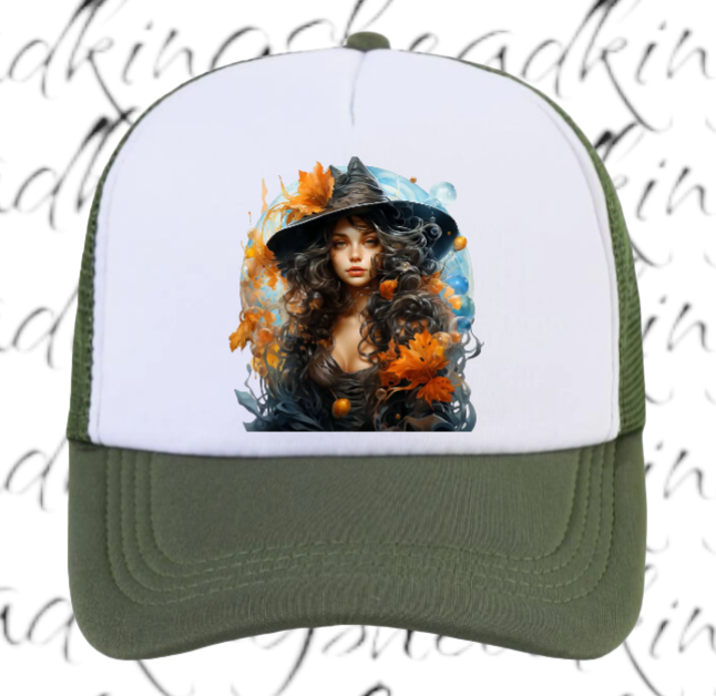 Beautiful Fairy Hat Adjustable Snapback Trucker Hat Supernatural Mythical Hat