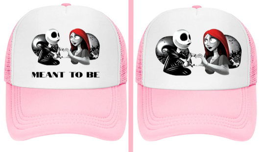 Christmas Hat Adjustable Trucker Hat Nightmare Before Christmas True Love Hat