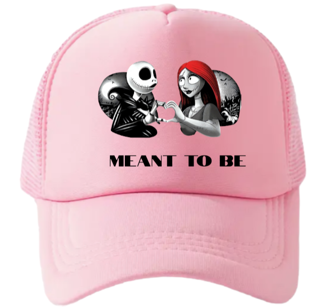 Christmas Hat Adjustable Trucker Hat Nightmare Before Christmas True Love Hat