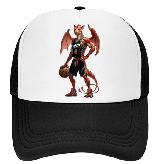 Basketball Dragon Hat Trucker Hat Adjustable Hat Unisex Hat Snapback MVP Hat