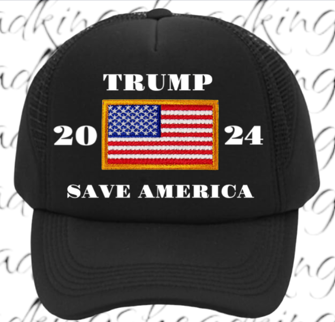 Trump Hat Trucker Hat Adjustable Snapback Make America Great Again 2024 MAGA