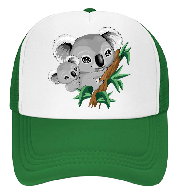 Koala Baseball Hat Trucker Hat Adjustable Unisex Hat Snapback Animal Lover Hat