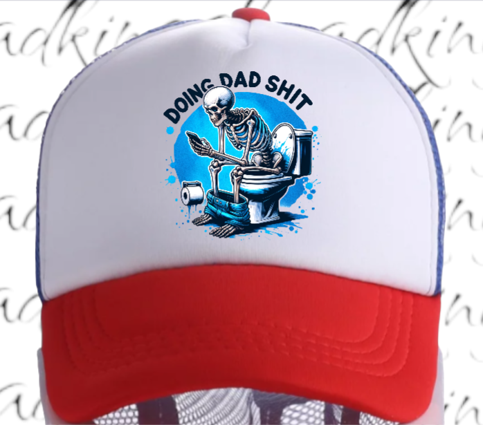 Funny Hat Dad Hat Adjustable Snapback Trucker Hat Gift for Dad Busy on Phone Hat