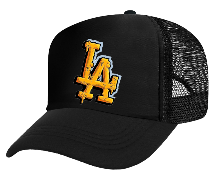 LA Dodgers Hat Adjustable Snapback Trucker Hat  Baseball Hat Los Angeles Heart
