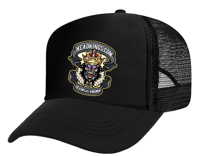 HEADKINGS Logo Hat Adjustable Snapback Trucker Hat Headwear Kingdom Outdoors Hat