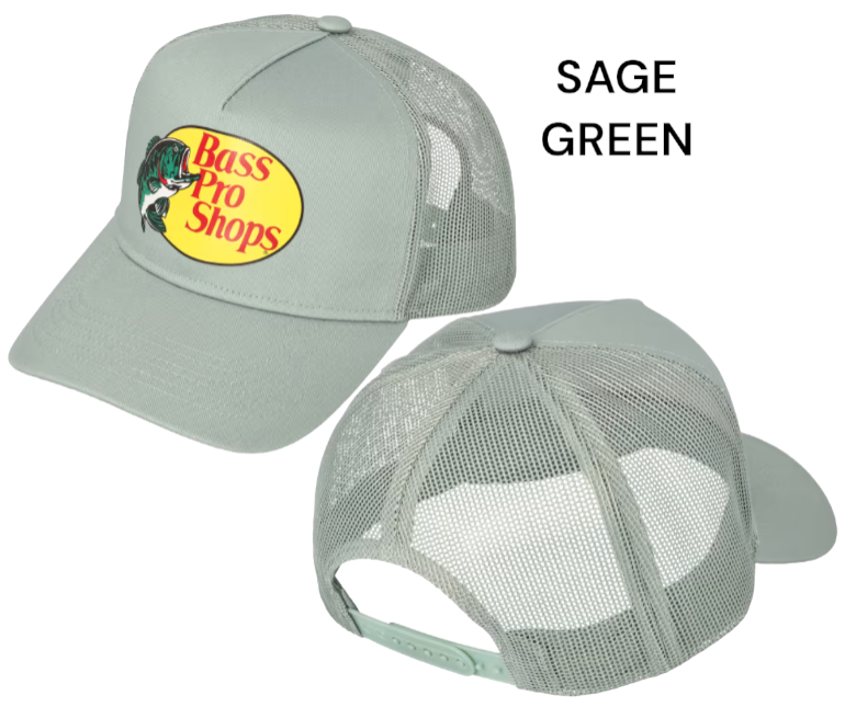 Bass Pro Shops Hat Snapback Adjustable Meshback Trucker Hat Fishing Hat Gift