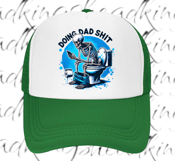 Funny Hat Dad Hat Adjustable Snapback Trucker Hat Gift for Dad Busy on Phone Hat