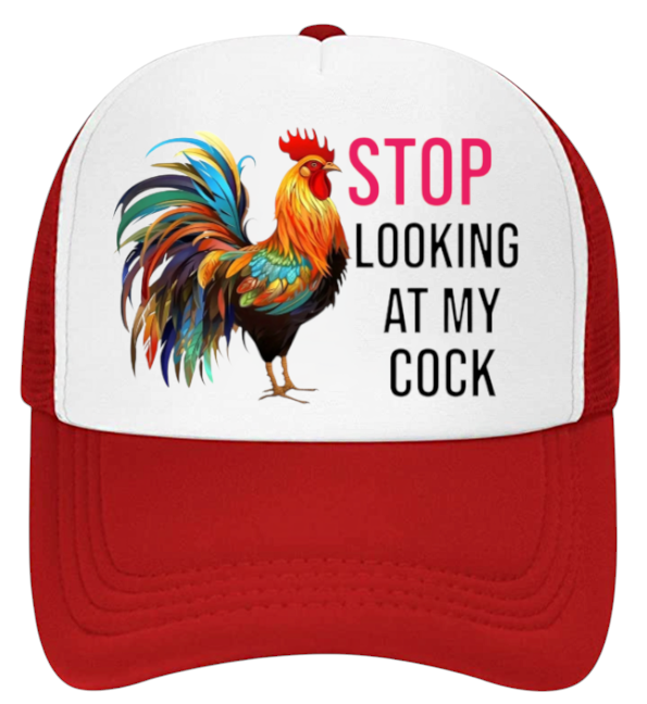 Chicken Hat Adjustable Snapback Trucker Hat Cock Rooster Hat Animal Lover Gift