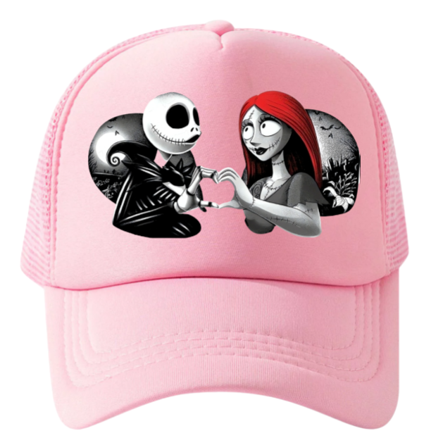 Christmas Hat Adjustable Trucker Hat Nightmare Before Christmas True Love Hat