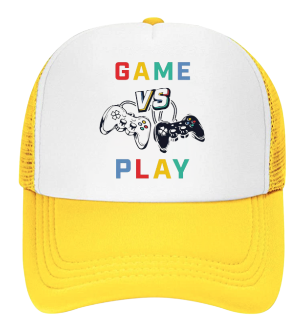 Gamer Hat Trucker Hat Adjustable Hat Unisex Hat Snapback Adult Play Game Hat