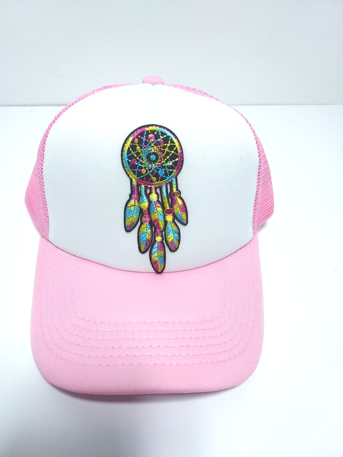 Dream Catcher Hat Embroidery Adjustable Snapback Men Women Outdoors Hat Pink
