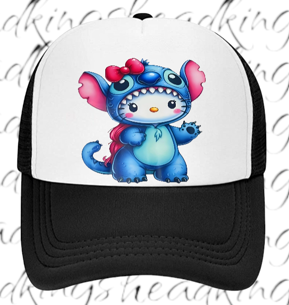 Anime Hat Ribbon Hat Adjustable Snapback Trucker Hat Anime Character Hat