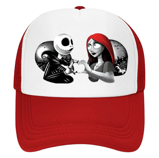 Christmas Hat Adjustable Trucker Hat Nightmare Before Christmas True Love Hat