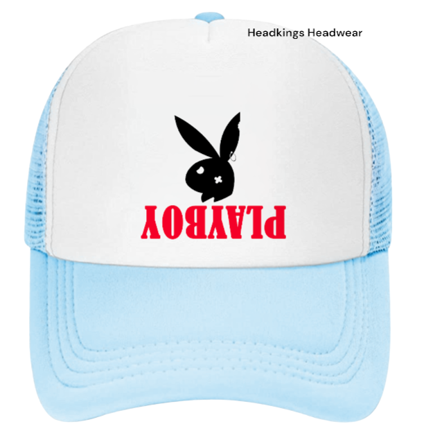 Couples Hat Adjustable Snapback Trucker Hat Funny Hat Bunny Hat Lovers Hat Gift