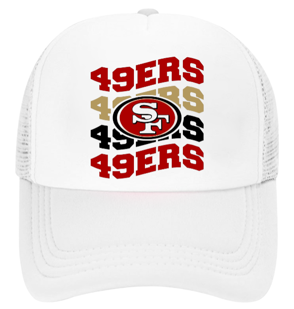 49 Football Hat Adjustable Snapback Trucker Hat Football Season Hat