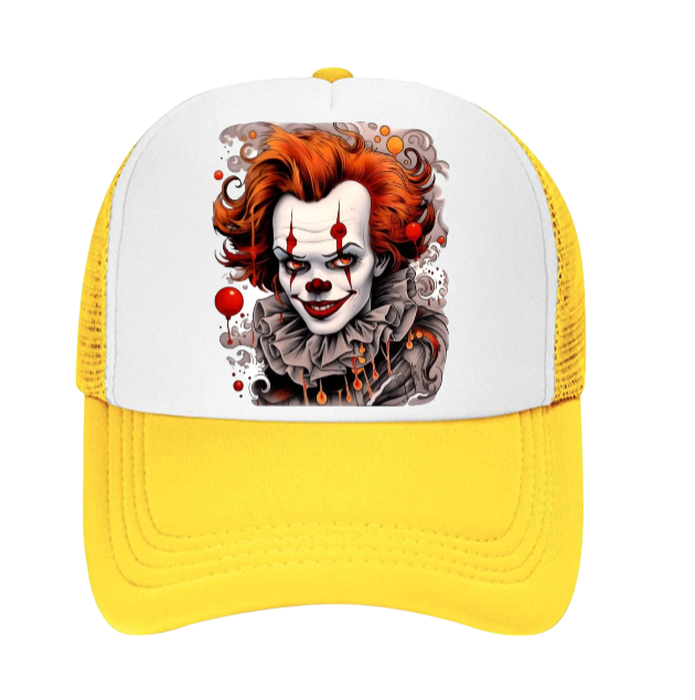 Bloody Zombie's Hat Adjustable Snapback Trucker Hat Green Alien Street Wear Hat