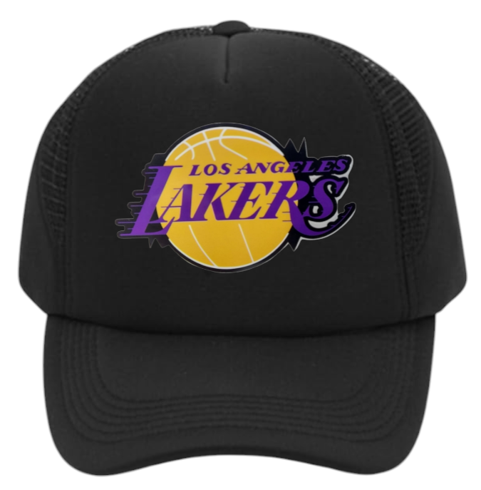Lakers Hat Adjustable Snapback Trucker Hat Los Angeles Basketball Hat Richardson