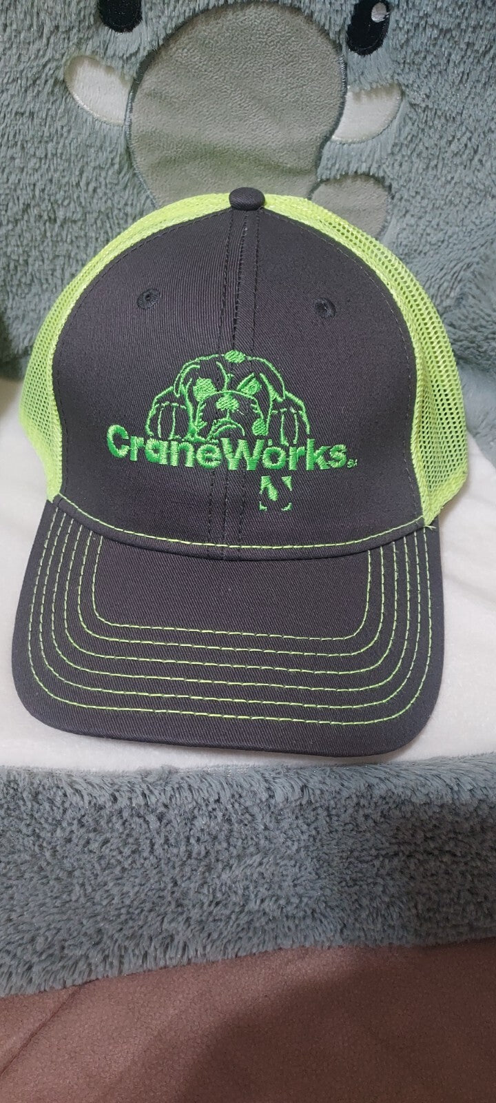 Working Hat Adjustable Snapback Meshback Men Women Casual Wear
