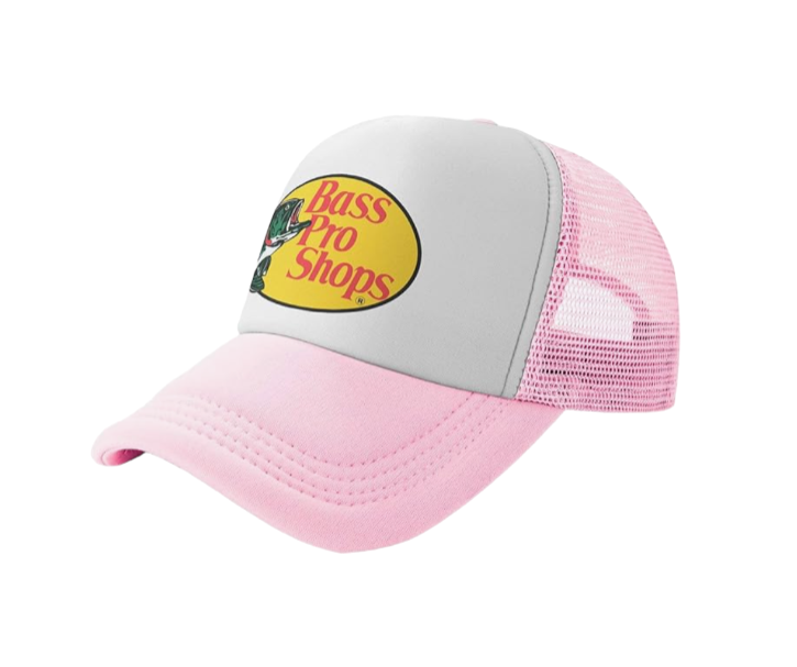 Bass Pro Shops Hat Baseball Hat Outdoors Adjustable Trucker Hat New Women