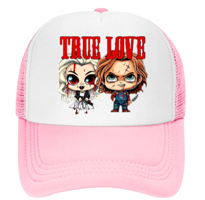 True Love Hat Chucky Killer Doll Hat Adjustable Snapback Trucker Hat Outdoor Hat