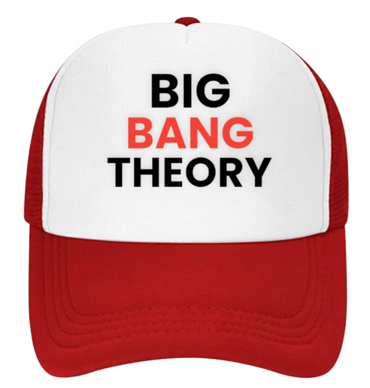 Big Bang Theory Hat Adjustable Trucker Hat Universe Science Hat Science Students