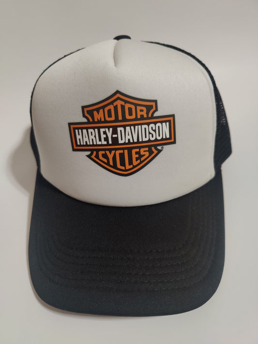 Bikers Hat Adjustable Snapback Trucker Hat Outdoors Hat Gift For Motorcycle Love