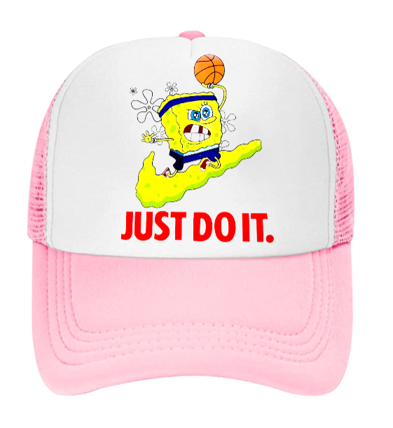 Basketball Hat Adjustable Snapback Trucker Hat Anime Cartoon Playing Basketball