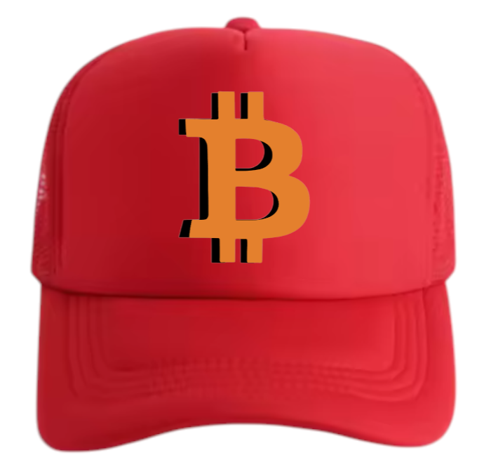 Bitcoin Cryptocurrency Hat Adjustable Snapback Trucker Hat Bitcoin $100,000 Hat