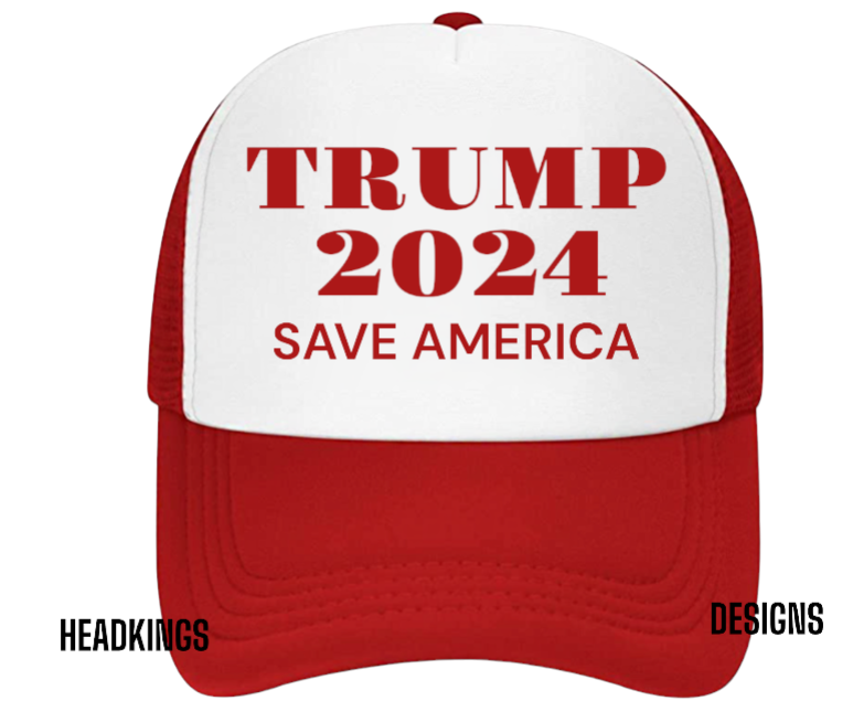 Trump Hat Trucker Hat Adjustable Snapback Make America Great Again 2024 MAGA